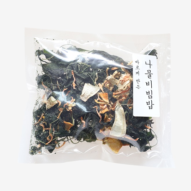 나물비빔밥세트 (15g x 6봉) 총12인분